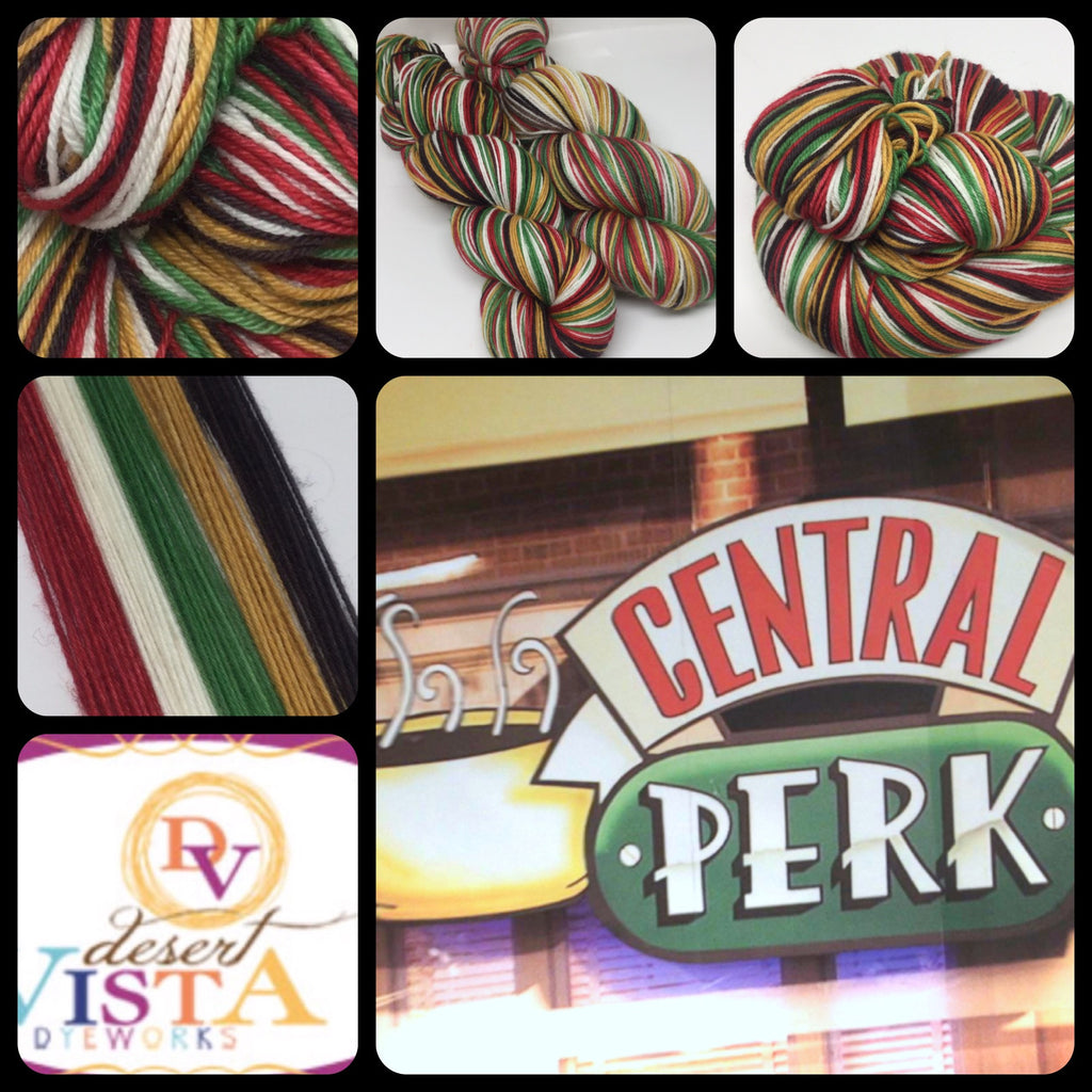Central Perk Six Stripe Self Striping Yarn