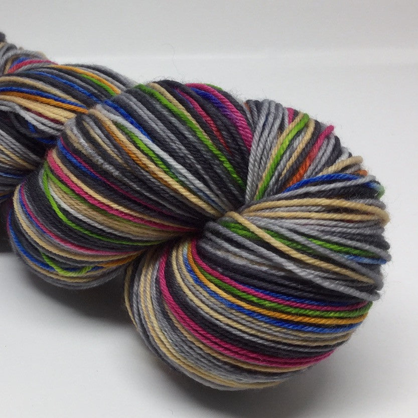 Knows Your Name Six Stripe Self Striping Yarn