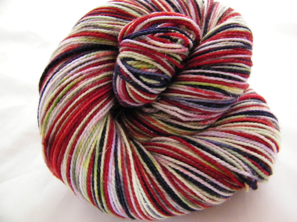 ZomBody Vants to Drink Your Blood Four Stripe Self Striping Yarn