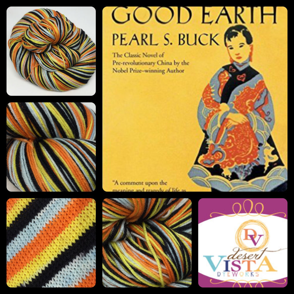 Good Earth Four Stripe Self Striping Yarn