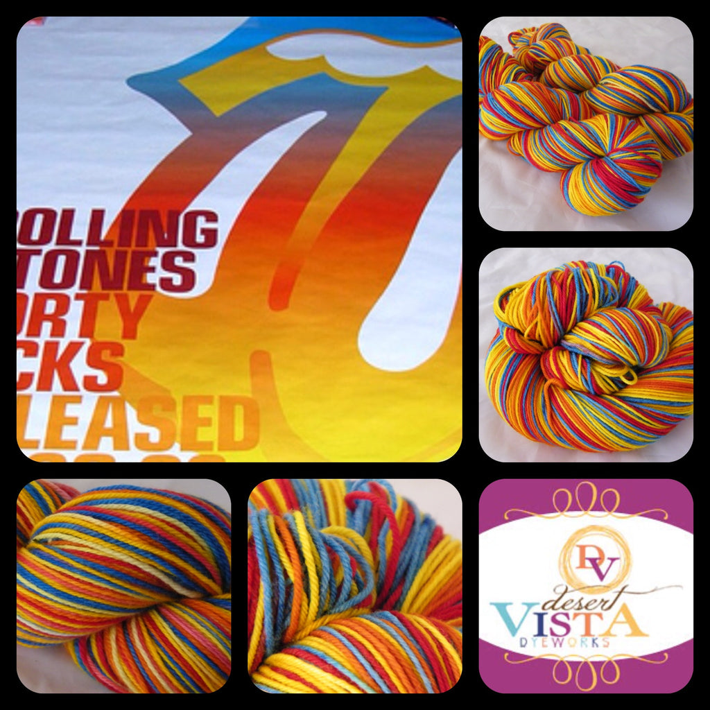 Forty Licks Five Stripe Self Striping Yarn