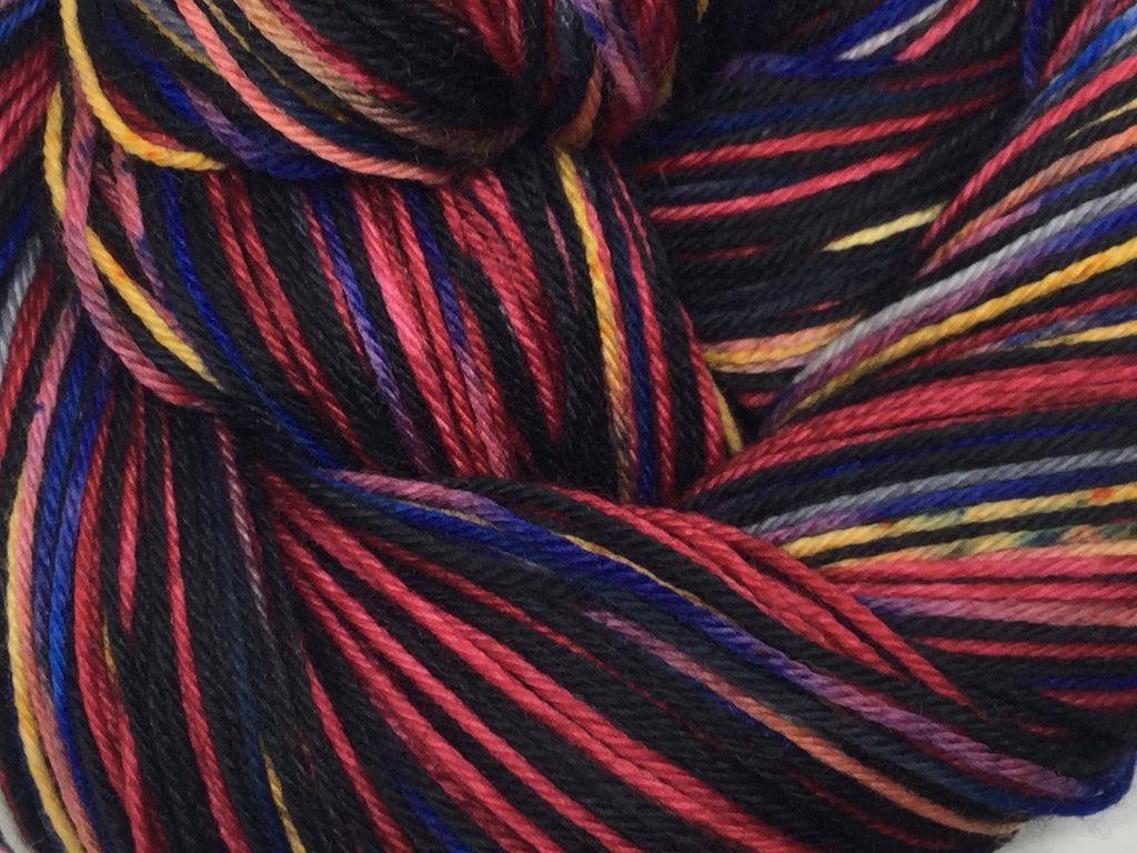 Dracula Four Stripe Self Striping Yarn