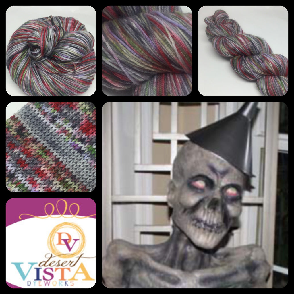 ZomBody Needs a Heart Four Stripe Self Striping Yarn