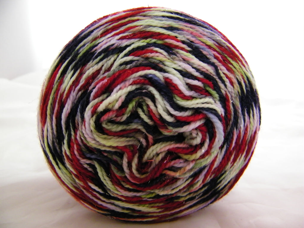 ZomBody Vants to Drink Your Blood Four Stripe Self Striping Yarn