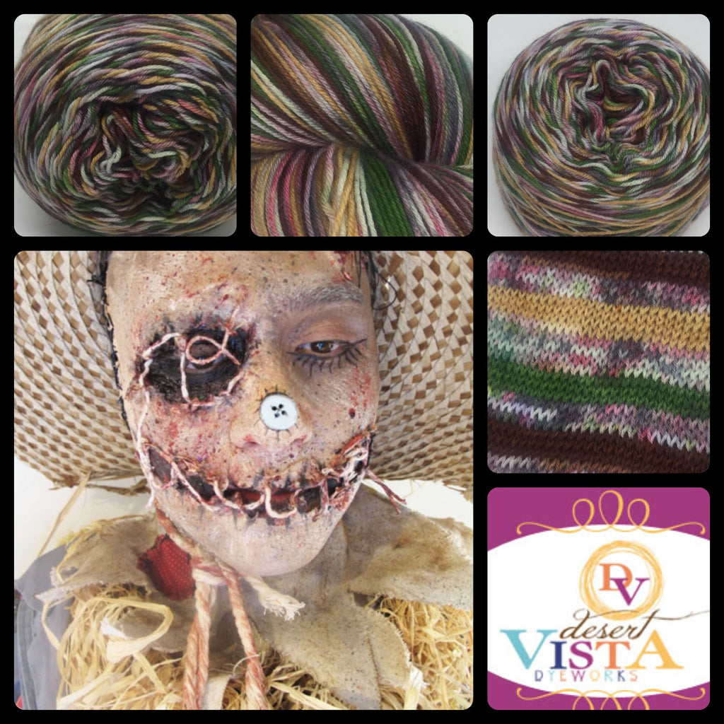 ZomBody Needs a Brain Six Stripe Self Striping Yarn