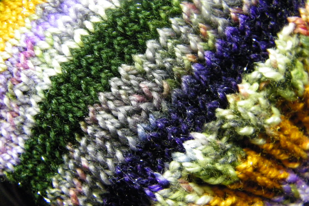 ZomBody Throw Me Some Beads Six Stripe Self Striping Yarn